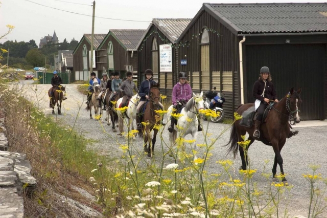 Sortie avec le centre equestre La Fourcheraie